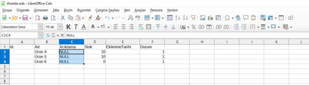 Excel'den SQL Server'a nasıl veri eklenir